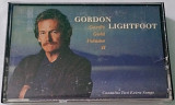 GORDON LIGHTFOOT Gord's Gold Volume II. Cassette US