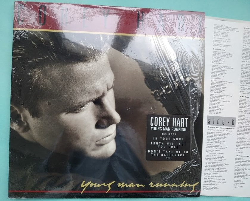 Corey Hart ‎ Young Man Running 1988 / EMIManhattan Records ‎ E1