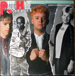 Paul Hyde And The Payolas ‎– Here's The World For Ya (1985)( made in Germany)