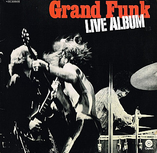 Grand Funk "Live Album" - 1970, Germany reissue 1985 2LP