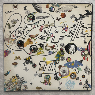 Led Zeppelin ‎– Led Zeppelin III 1970 UK A5/B5 Atlantic – 2401-002, Atlantic – SD 7201 EX/EX