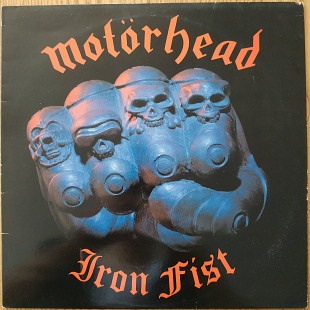 Motorhead Iron Fist UK first press lp vinyl