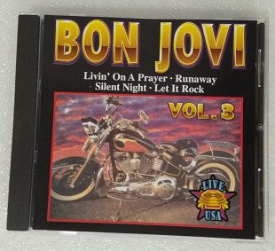 CD BON JOVI - Vol. 3 Live USA