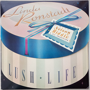 LINDA RONSTADT WITH NELSON RIDDLE & HIS ORCHESTRA Lush Life LP EX-/EX