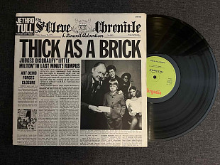 Jethro Tull ‎– Thick As A Brick, Vinyl, LP, France