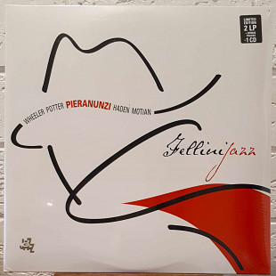 ENRICO PIERANUNZI - Ch. Haden, P. Motian, K. Wheeler, Ch. Potter - Fellini Jazz - 2xLP + CD - NEW