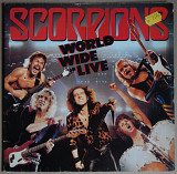 Scorpions – World Wide Live (Harvest ‎– 1C 164 24 0343 3, Germany) inner sleeve EX/EX/EX