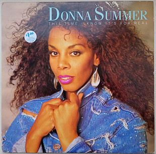 DONNA SUMMER This Time I Know It's For Real 12" SINGLE EX-/VG++