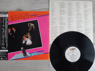 MODERN ROMANCE ( EUROPOP, FUNK ) JUANITA - 81-83 ( WEA P-11424 - 1/2 ) with Insert & OBI 1983 JAPAN