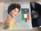 Connie Francis ‎– More Italian Favorites (USA) Album, 1960 LP