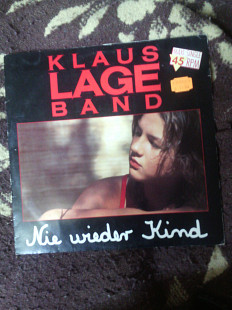 Maxi single 45 RPM-Klaus Lage Band.