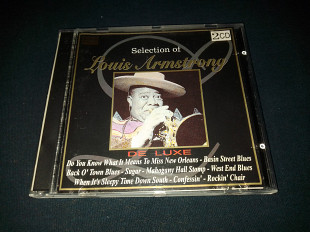 Louis Armstrong "Selection Of Louis Armstrong" 2 x CD Deluxe Edition Gold Made In Europe.