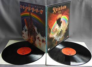 Rainbow *Rainbow Rising / Ritchie Blackmore's Rainbow* 2 LP UK 1976 NM Британия пластинка