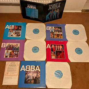 ABBA The Best Of Abba 1972-1981 UK 1982 Британия пластинка 5 шт NM сертификат листовка