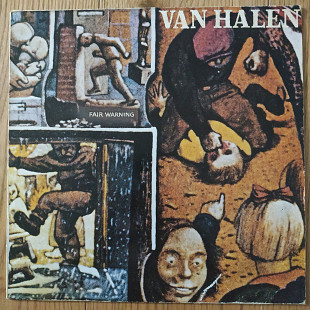 Van Halen Fair Warning EU first press lp vinyl