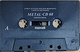 Аудиокассета Maxell Metal CD 60