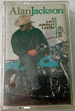 ALAN JACKSON A Lot About Livin' (And A Little 'Bout Love). Cassette US