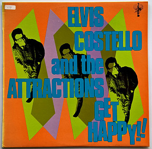 Elvis Costello & The Attractions 80 Get Happy!! USA Vinyl Nm