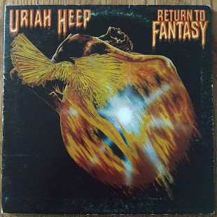 Uriah Heep Return to Fantasy UK first press lp vinyl