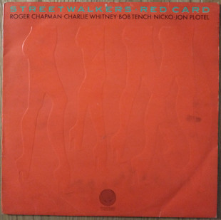 Streetwalkers Red Card UK first press lp vinyl