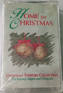 THE REGENCY SINGERS AND ORCHESTRA Home For Christmas. Cassette US Запечатана