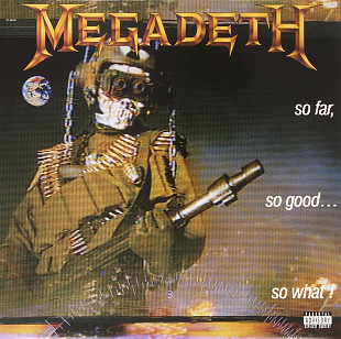 Megadeth ‎– So Far, So Good... So What! LP Вініл Запечатаний (Очікується)