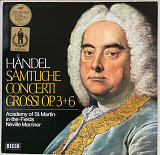 Händel, Academy Of St. Martin-in-the-Fields, Neville Marriner – «Sämtliche Concerti Grossi Op. 3+6»