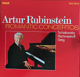 Artur Rubinstein - Tschaikowsky, Rachmaninoff, Grieg – Romantic Concertos Box Set 2LP