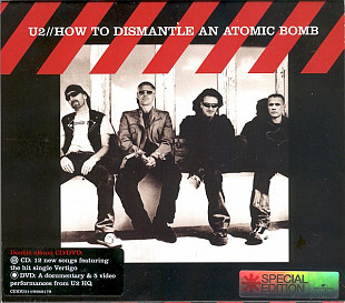 U2 – How To Dismantle An Atomic Bomb CD+2xDVD special limited edition made in UK