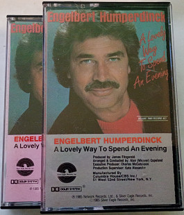 ENGELBERT HUMPERDINCK A Lovely Way To Spend An Evening. 2 x Cassette US