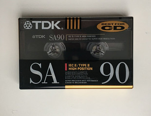 Аудиокассета TDK SA 90 1991