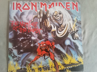 Iron Maiden "The Number Of The Beast" 1982 г. (Made in Germany, NM, не новодел)