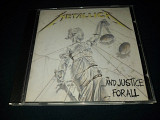 Metallica "...And Justice For All" фирменный CD Made In France.