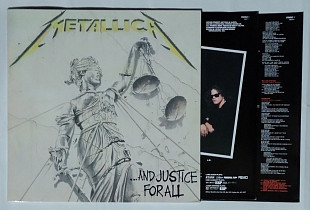 METALLICA * ...And Justice For All -2LP * 88? Holland, Vertigo -836062-1