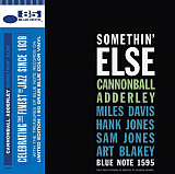 CANNONBALL ADDERLEY – Somethin' Else - Blue Vinyl ‘1958/RE Blue Note - Ltd Ed. - NEW