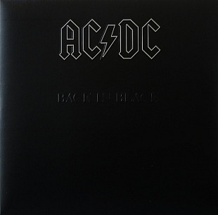 Виниловая пластинка AC/DC - Back In Black новая запечатанная