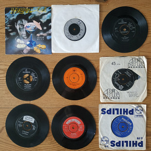 Колекція Англійських синглів 36 шт uk single 7 inch vinyl Beatles Hollies moody blues elvis