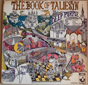 Deep Purple – The Book Of Taliesyn (Harvest ‎– 1 C 062-04 000, Germany) VG/EX+