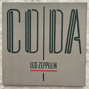 LED ZEPPELIN CODA ( SWAN SONG A0051 A2/B ) G/F 1982 ENGL NM NM OIS