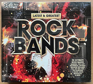 Latest & Greatest Rock Bands 3xCD