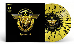 Motörhead - Hammered (2002/2022) Yellow & Black Splatter vinyl