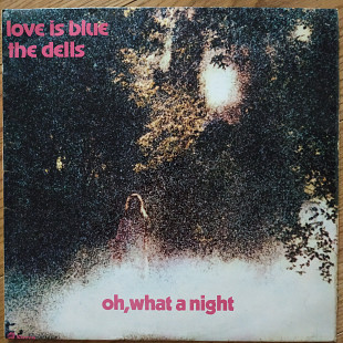 The Dells Love is Blue UK first press lp vinyl