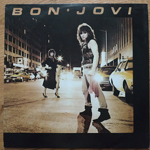 Bon Jovi Bon Jovi UK first press lp vinyl