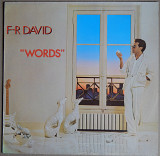 F-R David – Words (Carrere – 2934 153, Germany) EX+/NM-