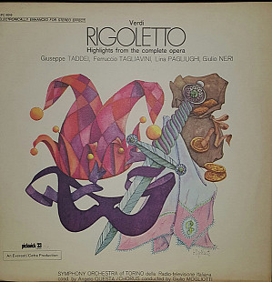 Verdi*, Giuseppe Taddei, Ferruccio Tagliavini, Lina Pagliughi, Giulio Neri, Symphony Orchestra Of To