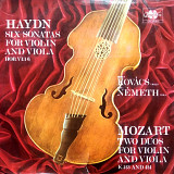 Haydn / Mozart ‎– Six Sonatas for Violin and Viola/ Two Duos for Violin and Viola