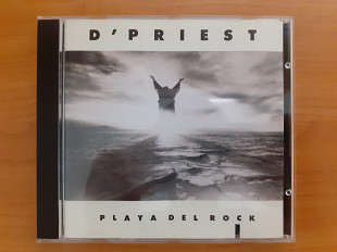 Компакт диск фирменный CD D’Priest – Playa Del Rock (1st press, Noise International, US 1990)