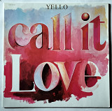 YELLO * Call It Love  87 Germany, Vertigo 888 311-1, 12" Maxi -Single 45 RPM Original.