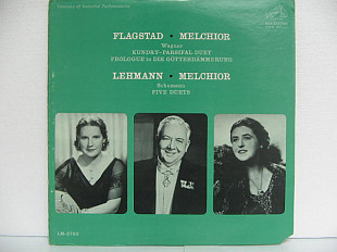 Kirsten Flagstad • Lauritz Melchior • Lotte Lehmann - Wagner And Schumann Duet (made in USA)