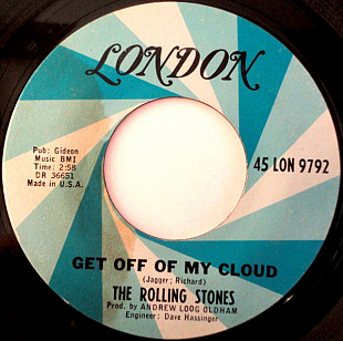 The Rolling Stones ‎– Get Off Of My Cloud